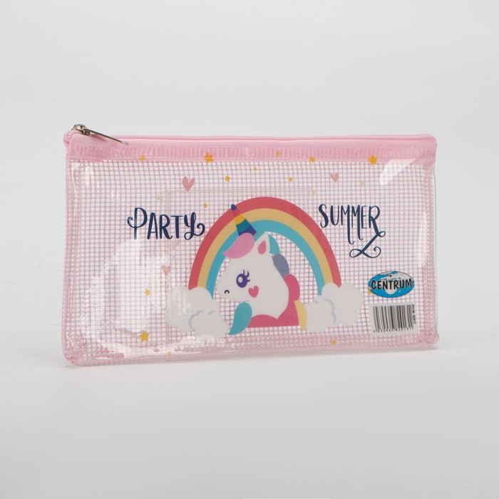 Косметичка на молнии, цвет розовый
Косметичка на молнии, цвет розовый