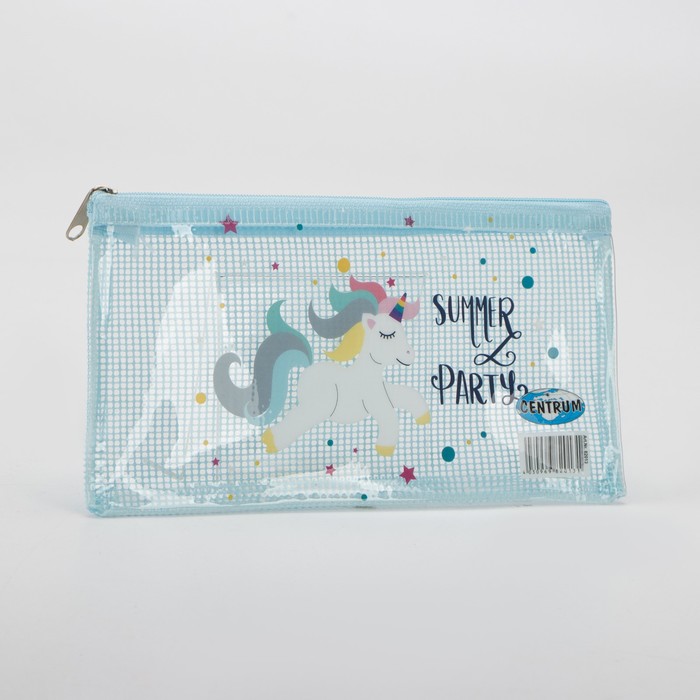 Косметичка на молнии, цвет голубой
Косметичка на молнии, цвет голубой