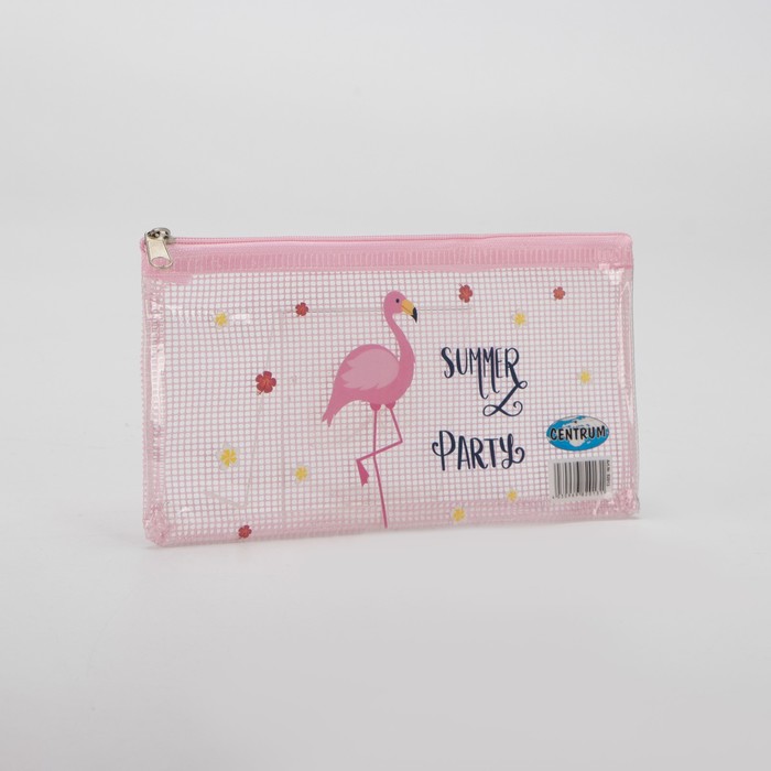 Косметичка на молнии, цвет розовый
Косметичка на молнии, цвет розовый