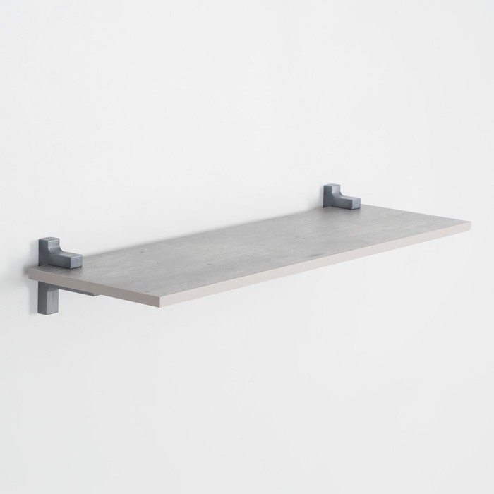Полка навесная с крепежом ХИТ 550х164 Метрополитен Грей
Полка навесная с крепежом ХИТ 550х164 Метрополитен Грей