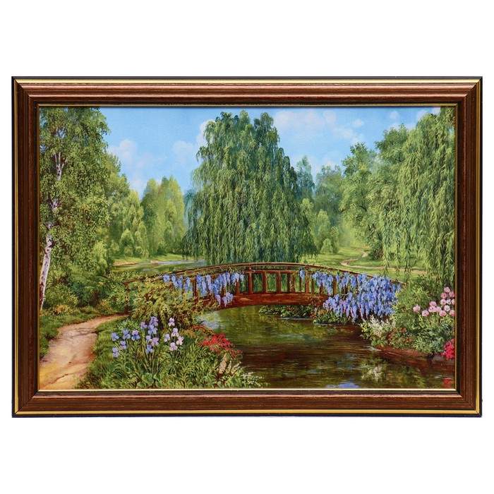 Картина "Красивый мостик" 20х30(23,5х33,5) см
Картина "Красивый мостик" 20х30(23,5х33,5) см