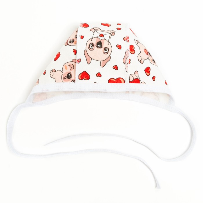 Чепчик детский НАЧЁС, цвет белый/рис. собачки, рост 62 см
Чепчик детский НАЧЁС, цвет белый/рис. собачки, рост 62 см