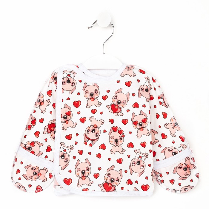Распашонка детская НАЧЁС, цвет белый/рис. собачки, рост 68 см
Распашонка детская НАЧЁС, цвет белый/рис. собачки, рост 68 см