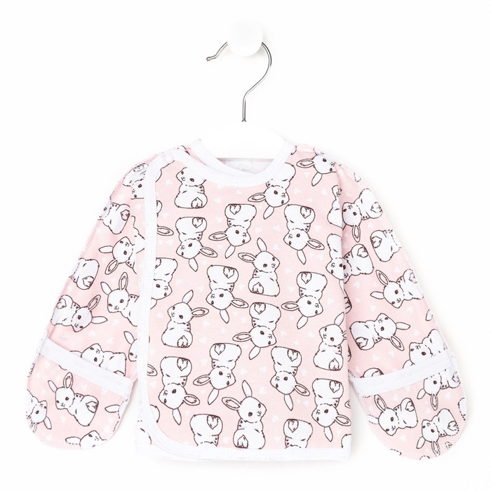 Распашонка детская НАЧЁС, цвет розовый/рис. зайки, рост 68 см
Распашонка детская НАЧЁС, цвет розовый/рис. зайки, рост 68 см
