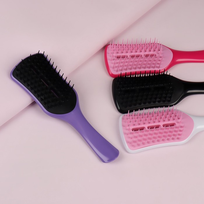 Расчёска массажная, 6,7 × 22 см, цвет МИКС
Расчёска массажная, 6,7 × 22 см, цвет МИКС