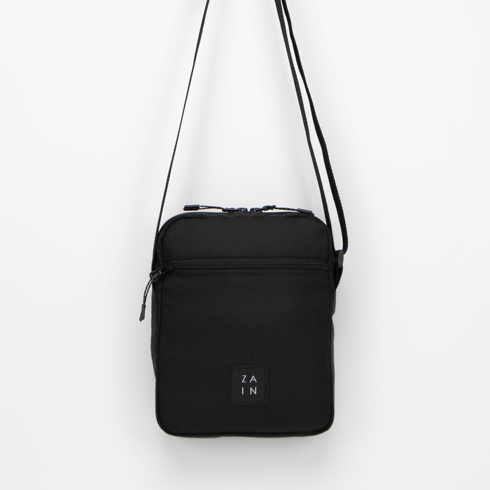 Сумка, отдел на молнии, наружный карман, цвет чёрный
Сумка, отдел на молнии, наружный карман, цвет чёрный