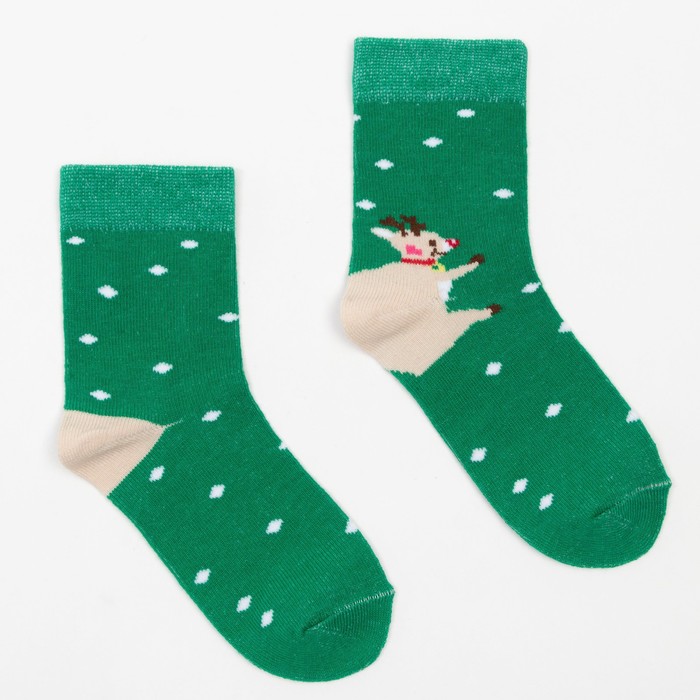 Носки детские, цвет зелёный, размер 16-18
Носки детские, цвет зелёный, размер 16-18