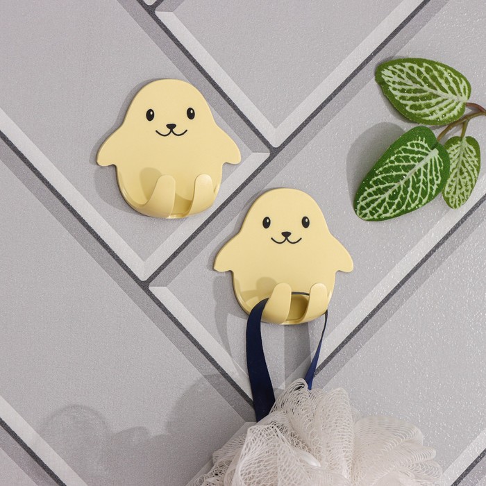 Крючок на липучке «Тюлени», 2 шт, цвет МИКС
Крючок на липучке «Тюлени», 2 шт, цвет МИКС