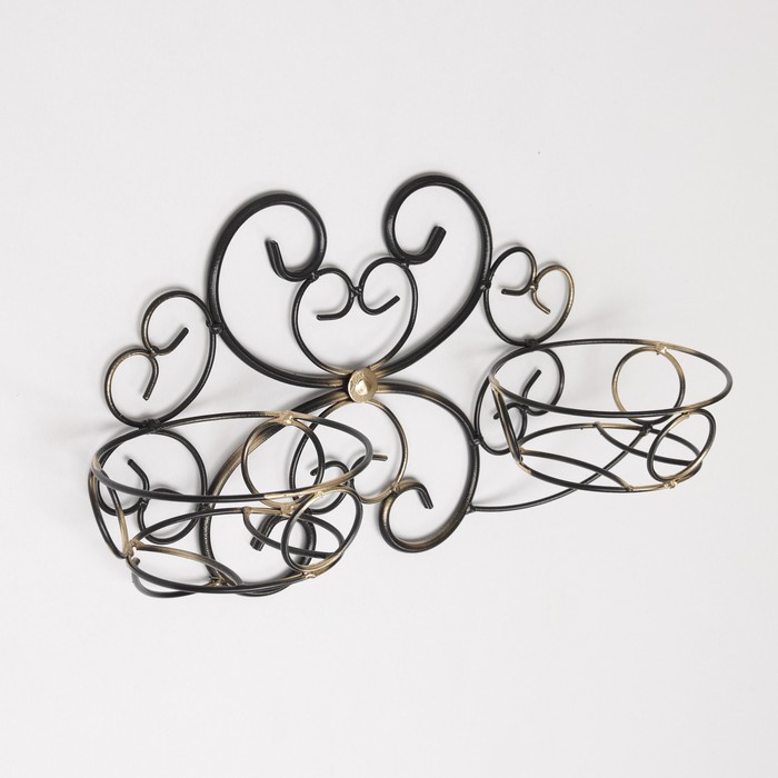 Подставка настенная для цветов, d=12 см, цвет чёрный
Подставка настенная для цветов, d=12 см, цвет чёрный