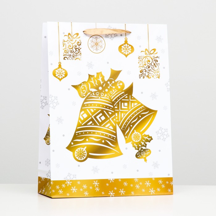 Пакет ламинированный "Золотые колокольчики" 32 х 42 х 12
Пакет ламинированный "Золотые колокольчики" 32 х 42 х 12