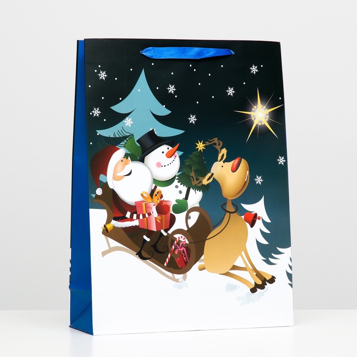 Пакет ламинированный "Новогодняя команда" 32 х 42 х 12
Пакет ламинированный "Новогодняя команда" 32 х 42 х 12