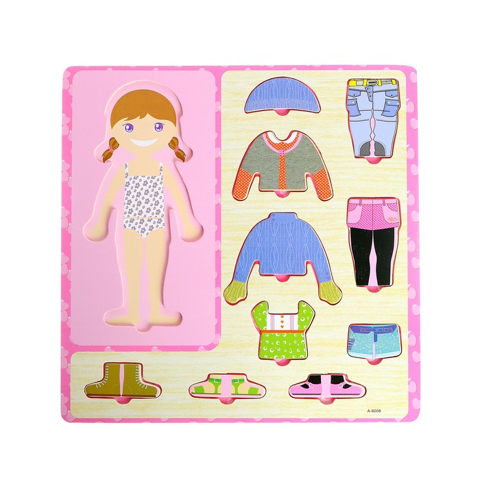 Рамка-вкладыш «Переодень девочку»
Рамка-вкладыш «Переодень девочку»