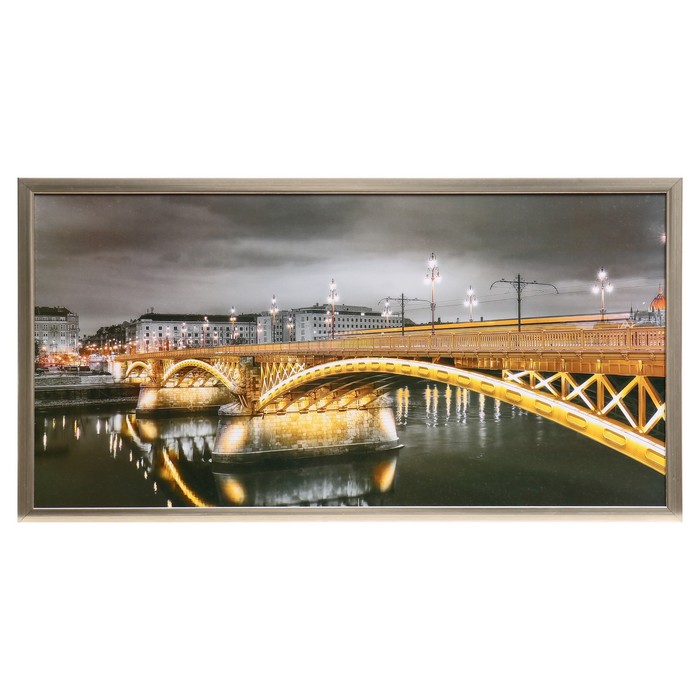 Картина "Вид на ночной город" 50х100(55х104) см
Картина "Вид на ночной город" 50х100(55х104) см