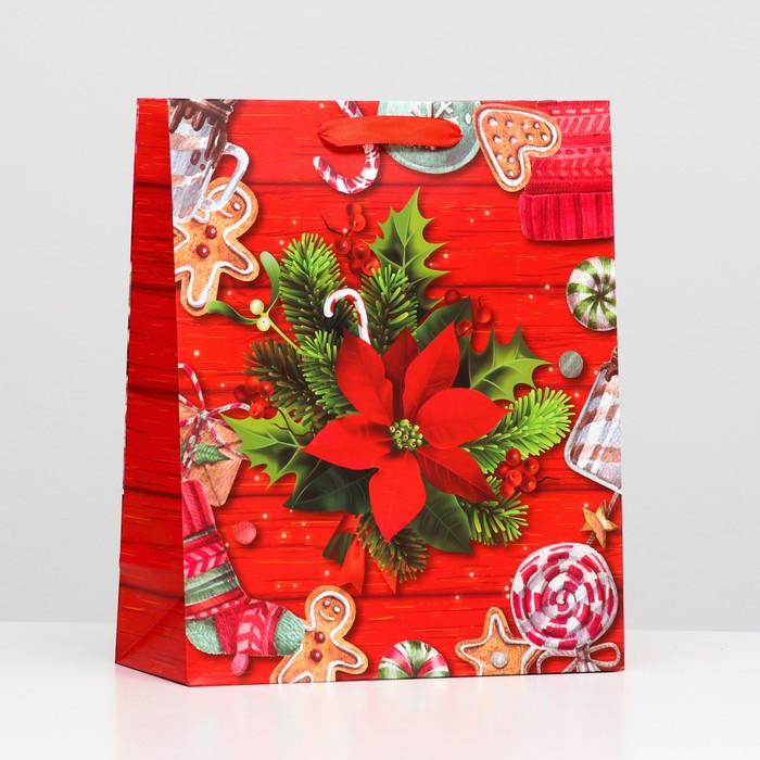 Пакет ламинированный "Новогодние угощения" 26 x 32 x 12
Пакет ламинированный "Новогодние угощения" 26 x 32 x 12