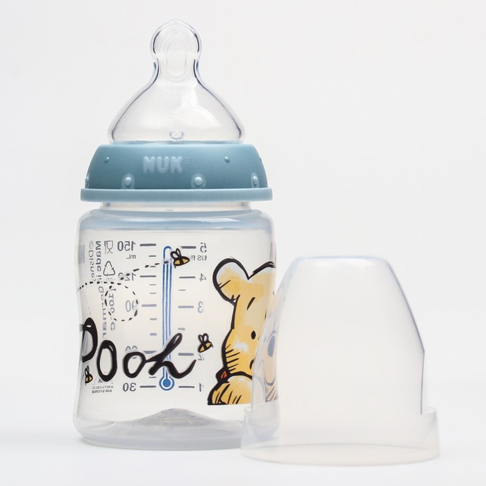 Бутылочка, 150 мл., орт.соска, с инд.темпер., от 0 мес., медленный поток, Винни, цвет голубой
Бутылочка, 150 мл., орт.соска, с инд.темпер., от 0 мес., медленный поток, Винни, цвет голубой