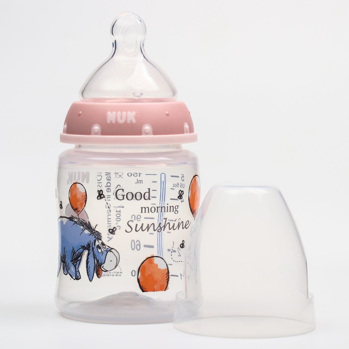 Бутылочка, 150 мл., орт.соска, с инд.темпер.,от 0 мес., медленный поток, Винни, цвет розовый
Бутылочка, 150 мл., орт.соска, с инд.темпер.,от 0 мес., медленный поток, Винни, цвет розовый