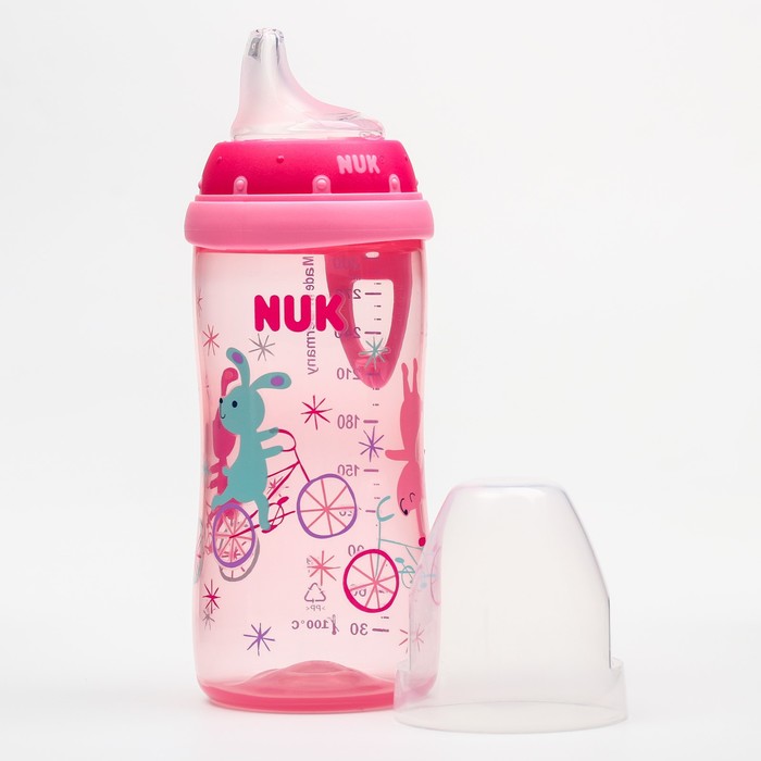 Поильник непроливайка с мягким носиком ACTIVE, 300 мл., Зайчик
Поильник непроливайка с мягким носиком ACTIVE, 300 мл., Зайчик