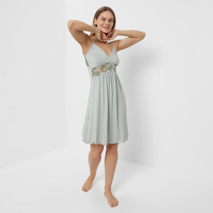 Ночная сорочка, цвет фисташка, р-р 42
Ночная сорочка, цвет фисташка, р-р 42