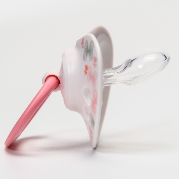 Соска-пустышка ортодонтическая, силикон, от 0 мес., SIGNATURE, в контейнере, «Бабочки»
Соска-пустышка ортодонтическая, силикон, от 0 мес., SIGNATURE, в контейнере, «Бабочки»