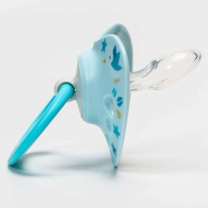 Соска-пустышка ортодонтическая, силикон, от 0 мес., SIGNATURE, в контейнере, «Птички»
Соска-пустышка ортодонтическая, силикон, от 0 мес., SIGNATURE, в контейнере, «Птички»