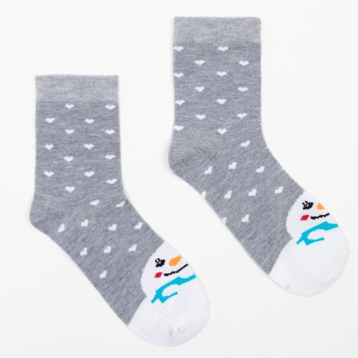 Носки детские, цвет серый, размер 16-18
Носки детские, цвет серый, размер 16-18