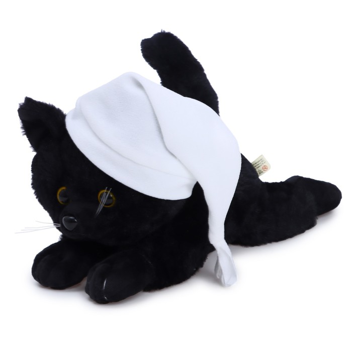 Мягкая игрушка «Котенок Аф в белом колпаке с кисточкой», 25 см
Мягкая игрушка «Котенок Аф в белом колпаке с кисточкой», 25 см