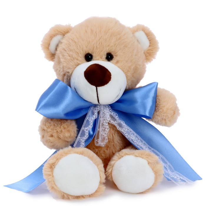 Мягкая игрушка «Мишка Берни с голубым атласным бантом», 22 см
Мягкая игрушка «Мишка Берни с голубым атласным бантом», 22 см