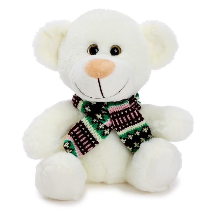 Мягкая игрушка «Мишка Сильвестр в шарфе», 19 см
Мягкая игрушка «Мишка Сильвестр в шарфе», 19 см