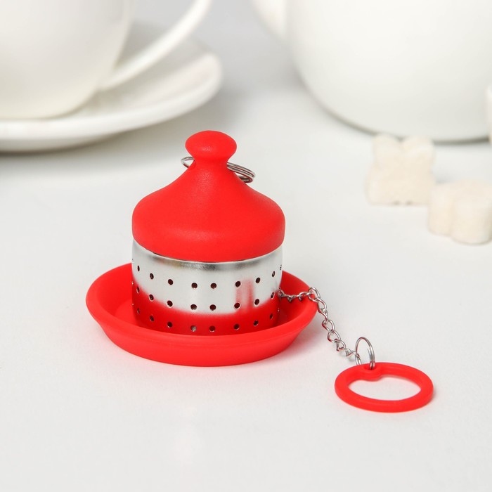 Ситечко для чая «Фонарик», 5,5×4 см, цвет МИКС
Ситечко для чая «Фонарик», 5,5×4 см, цвет МИКС