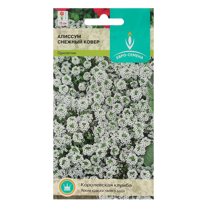 Семена цветов Алиссум Снежный ковер цв/п 0,25 гр. однолетник
Семена цветов Алиссум Снежный ковер цв/п 0,25 гр. однолетник