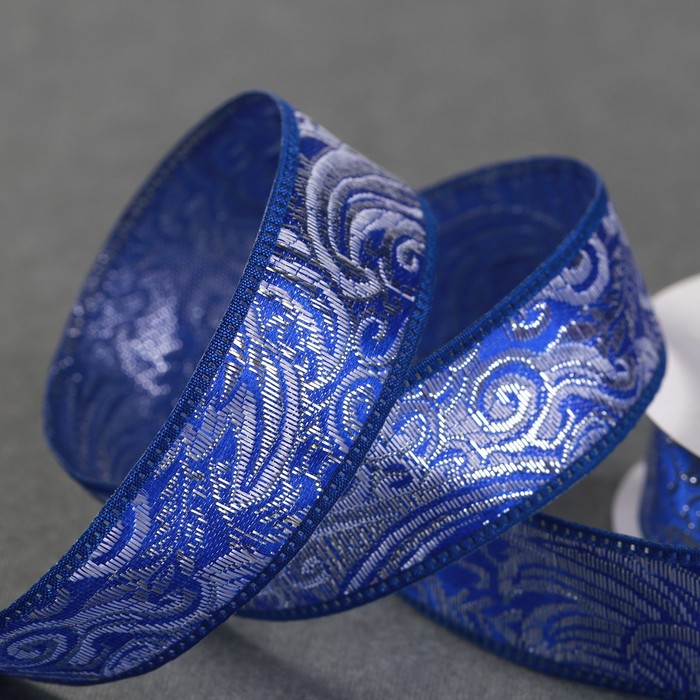 Лента декоративная «Жаккард», 25 мм, 9 ± 0,5 м, цвет синий
Лента декоративная «Жаккард», 25 мм, 9 ± 0,5 м, цвет синий