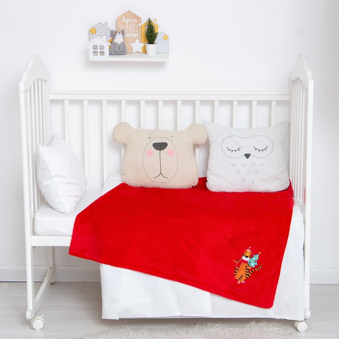 Новогодний плед Крошка Я «Тигруля», 90х100 см, велсофт
Новогодний плед Крошка Я «Тигруля», 90х100 см, велсофт