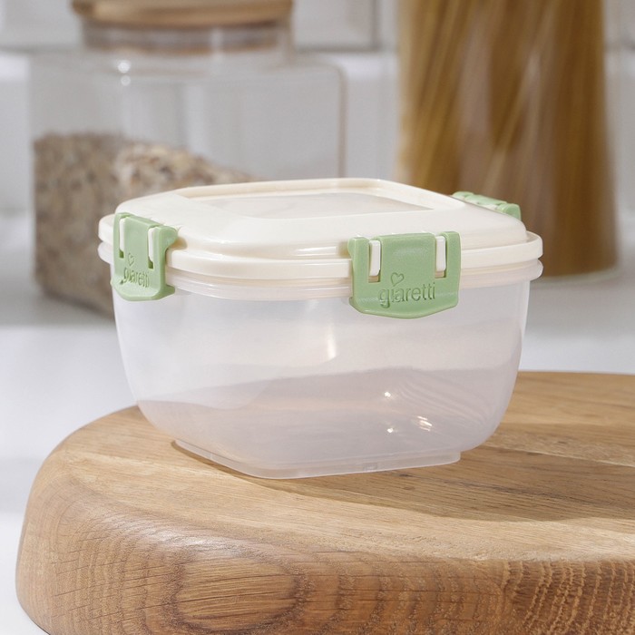 Контейнер пищевой герметичный Green Republic, 500 мл, цвет лён
Контейнер пищевой герметичный Green Republic, 500 мл, цвет лён