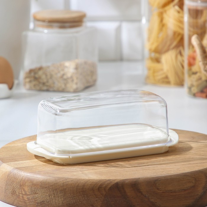 Маслёнка Green Republic, 18×9,5×6,5 см, цвет лён
Маслёнка Green Republic, 18×9,5×6,5 см, цвет лён