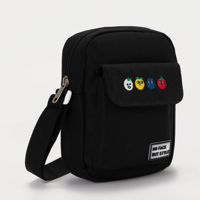 Сумка детская на молнии, наружный карман, цвет черный/хаки
Сумка детская на молнии, наружный карман, цвет черный/хаки