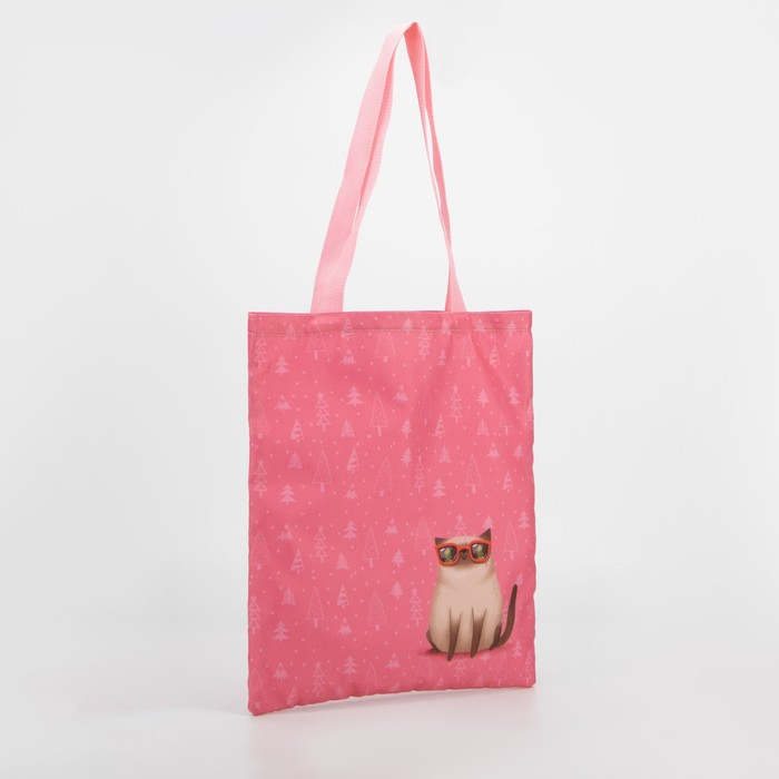 Сумка-шопер Котик без молнии, без подкладки, цвет розовый
Сумка-шопер Котик без молнии, без подкладки, цвет розовый