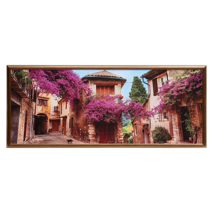 Картина "Цветочная улица" 35х90(39х93) см
Картина "Цветочная улица" 35х90(39х93) см