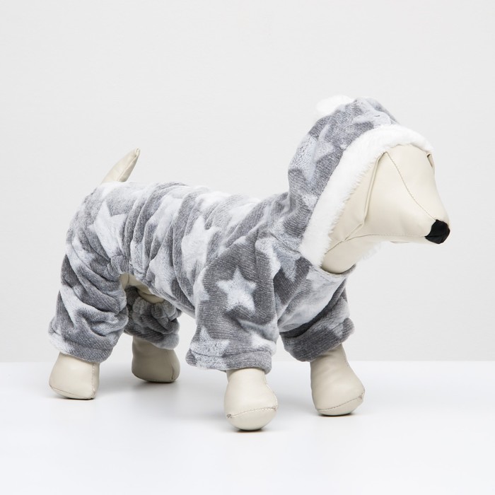 Комбинезон "Звёзды" с капюшоном, размер M (ДС 24 см, ОГ 38 см, ОШ 28 см), серый
Комбинезон "Звёзды" с капюшоном, размер M (ДС 24 см, ОГ 38 см, ОШ 28 см), серый