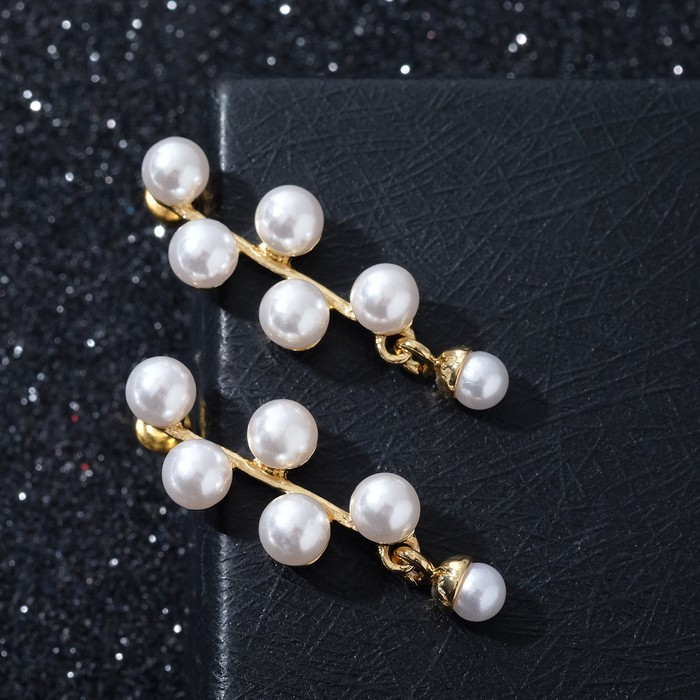 Серьги с жемчугом "Ветвь", цвет белый в золоте
Серьги с жемчугом "Ветвь", цвет белый в золоте