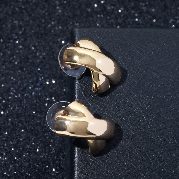 Серьги "Крестики" иксы, цвет золото
Серьги "Крестики" иксы, цвет золото