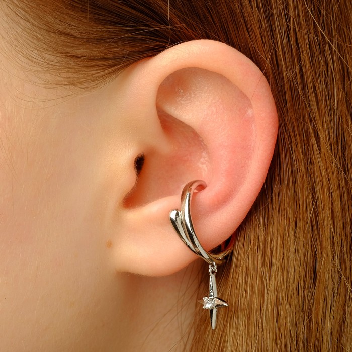 Серьга "Каффа" сияние, цвет белый в серебре
Серьга "Каффа" сияние, цвет белый в серебре