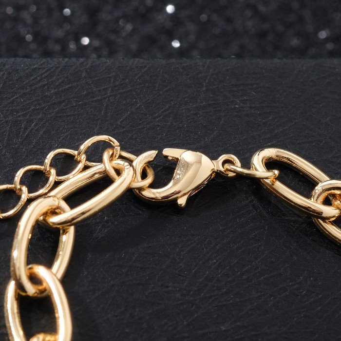 фото Браслет "цепь" бабочка, лёгкость, цвет золото, 18см queen fair