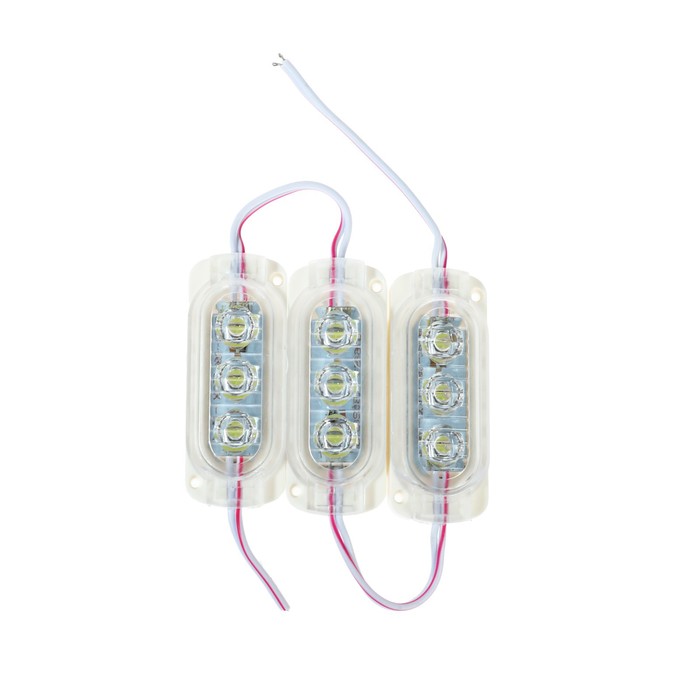Светодиодная подсветка салона 12 В, 3 LED, 6,4×2,5 см, IP68, 1,5 Вт, свет белый
Светодиодная подсветка салона 12 В, 3 LED, 6,4×2,5 см, IP68, 1,5 Вт, свет белый