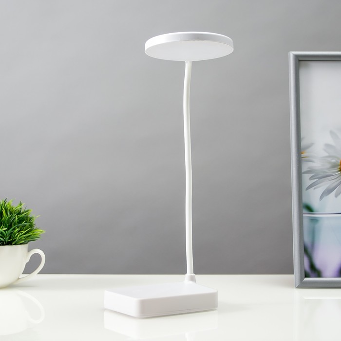 Настольная лампа сенсорная 16764/1 LED 3Вт 3000-6000К USB АКБ белый 11х8х41 см
Настольная лампа сенсорная 16764/1 LED 3Вт 3000-6000К USB АКБ белый 11х8х41 см