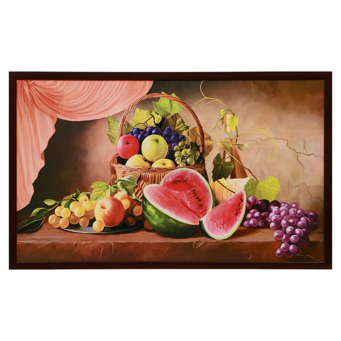 Картина "Натюрморт с арбузом" 60х100(65х105) см
Картина "Натюрморт с арбузом" 60х100(65х105) см