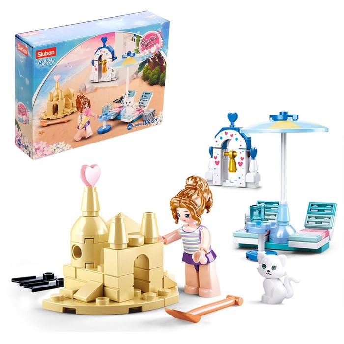 Конструктор Розовая Мечта «Пляжный отдых», 102 детали
Конструктор Розовая Мечта «Пляжный отдых», 102 детали