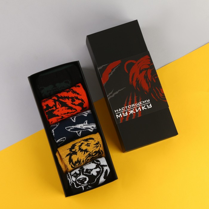 Набор носков "Настоящему мужику"
Набор носков "Настоящему мужику"