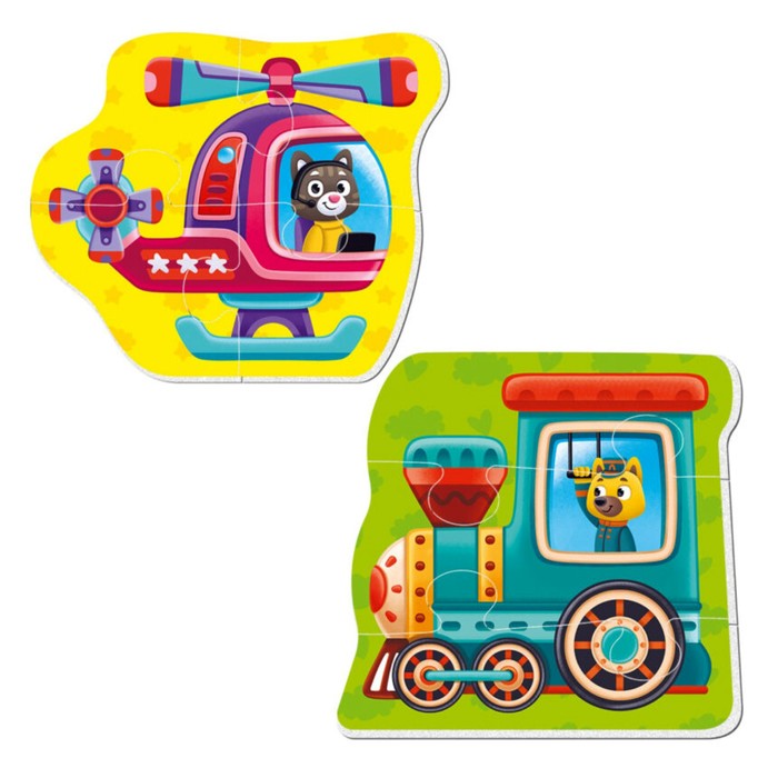 Мягкий магнитный пазл «Транспорт», 2 картинки, 7 элементов
Мягкий магнитный пазл «Транспорт», 2 картинки, 7 элементов