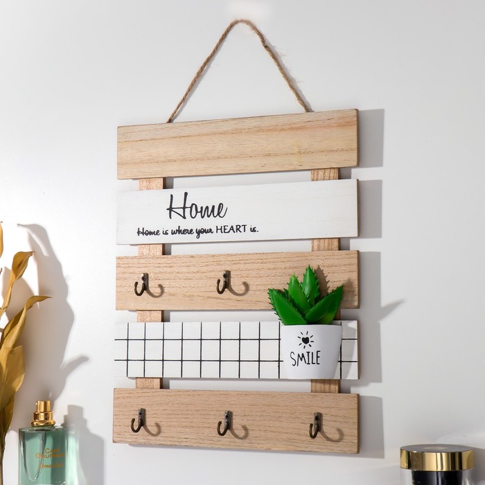 Крючки декоративные дерево "Суккулент в горшочке" 32х24х4 см
Крючки декоративные дерево "Суккулент в горшочке" 32х24х4 см