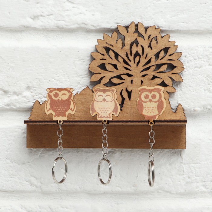 Ключница с брелками "Совы"
Ключница с брелками "Совы"